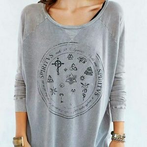 🎉Project Social T waffle top sz L